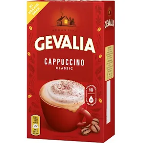 Kaffe GEVALIA Cappuccino Org. 10/fp