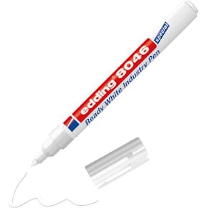 Märkpenna EDDING 8046 industri 1-3mm vit
