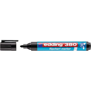 Blädderblockspenna Edding 380 Svart, konisk, 10st