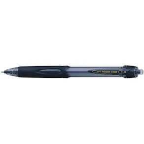 Bläckkulpenna UNIBALL Power Tank SN-220 Medium Svart