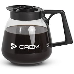 Glaskanna kaffebryggare Coffee Queen / CREM