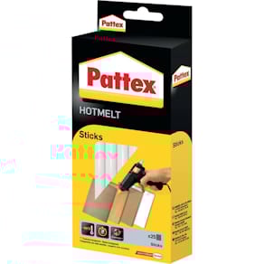 Klebepatronen Pattex HOT Sticks, transparent, 500 g, 25 St.