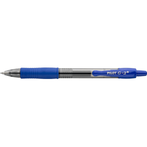 Gelpen G-2 Plus BeGreen m/klik 0,5 blå