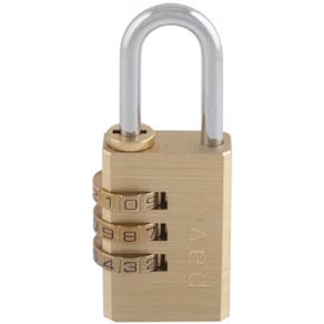Hangslot Pavo, 28 mm, met cijferslot