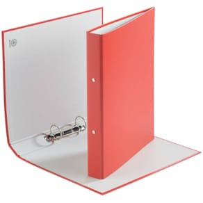 Schulordner DONAU A4, 2R, 30 mm, rot