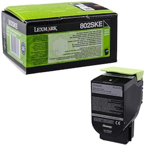 Toner LEXMARK 80C2SKE 2,5K svart