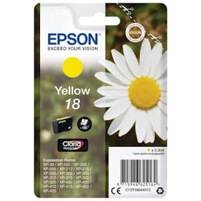 Blekk EPSON 18 C13T18044022 gul