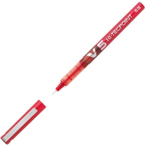 Bläckkulpenna PILOT Hi-Tec V5 0,5 röd