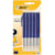 Bläckkulpenna BIC Clic M10 Medium Blå, 1.0mm, dokumentäkta, 10st