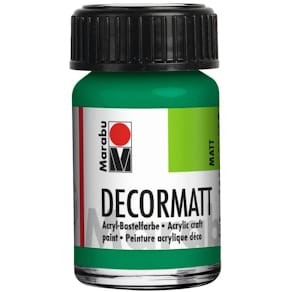 Acrylfarbe Marabu Decormatt, saftgrün, 15 ml