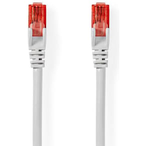 Kabel NEDIS Nätverk UTP Cat6 15m vit
