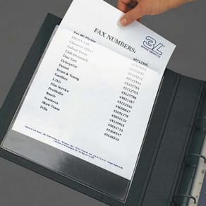 Plastlomme 3L transparent A6 (105x148 mm), 50 stk