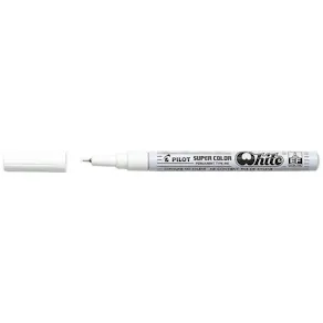 Märkpenna PILOT Super Color EF vit