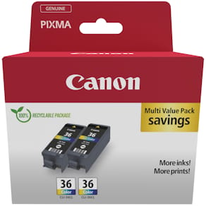 CLI-36 CL color ink twin-pack