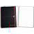 Spiraalblok Oxford Black n' Red, kunststof, 140 bladzijden, A4