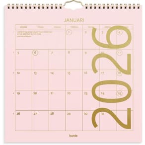 Väggkalender Color 2026