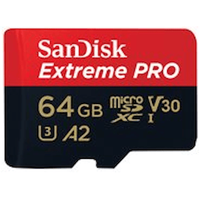 SanDisk Extreme Pro - Flash-minneskort (microSDXC till