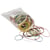 Elastieken Q-CONNECT, breedte 1,5 mm, verschillende lengtes, 25 g