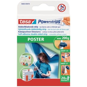 Powerstrips TESA Poster 20/fp