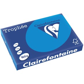 Gekleurd papier Clairefontaine Trophée Intens, A3, 160 g, 250