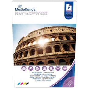 Fotopapper MEDIARANGE A4 matt 50/fp