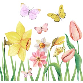 Motivserviette Paper+Design, 33 x 33 cm, Frühjahr