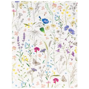 Notizbuch TURNOWSKY Summer Meadow, A5, blanko, 200 Seiten, Gold-