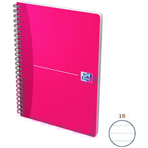 Collegeblock Oxford, A5, liniert, 90 Blatt, schwarz