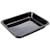 Plastbakke Færch 1-rums 1030 ml, sort PET, 178x227x35mm, 396 stk