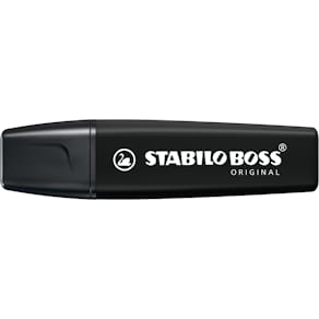 Markeerstift STABILO BOSS ORIGINAL NatureCOLORS, zwart