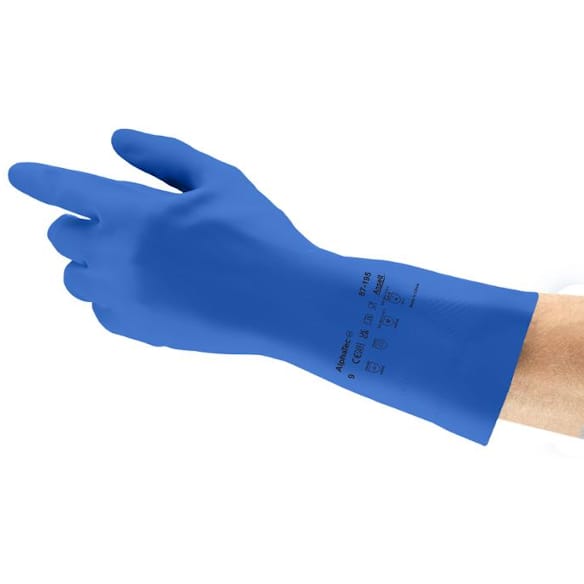 Hanske ALPHATEC 87-195 7,5-8  blå