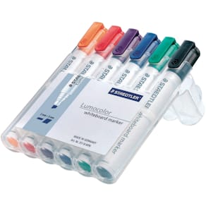 Whiteboardmarker STAEDTLER Lumocolor, 6 Farben