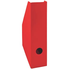 Stehsammler LANDRE Color, A4, uni, schmal, rot