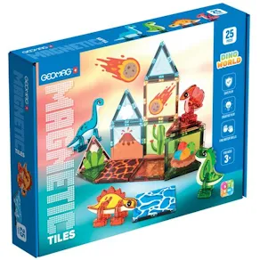 GEOMAG DINO WORLD 25 delar