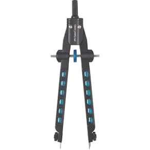 Schnellverstellzirkel Faber-Castell Factory, pearl blue