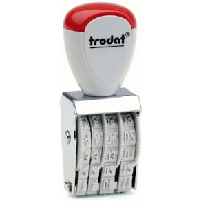 Datumstempel trodat Classic 1004, 3 x 12 mm, schwarz