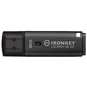 Kingston IronKey Locker+ 50 G2 - USB flash-enhet - krypterat