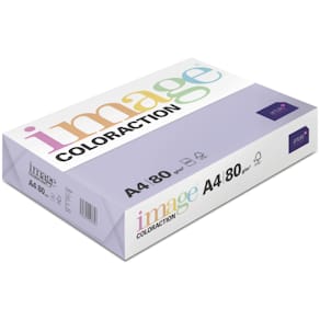 Kopipapir Image Coloraction bleg lilla A4 80 g, 500 ark