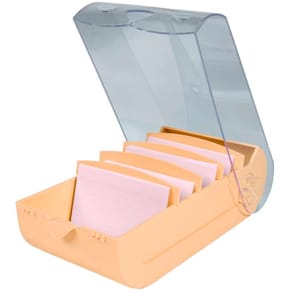 Karteikasten Exacompta BunnyBox Iderama, A8, korallenrot