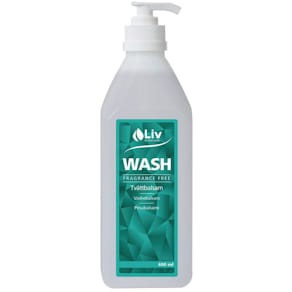 Tvål LIV Tvättbalsam oparfymerad 600ml