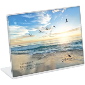 Bilderrahmen Goldbuch Floating View, Acryl, 10x15 cm, transparent