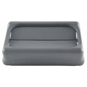 Schwingdeckel Rubbermaid Slim Jim, grau, 294x127x523 mm