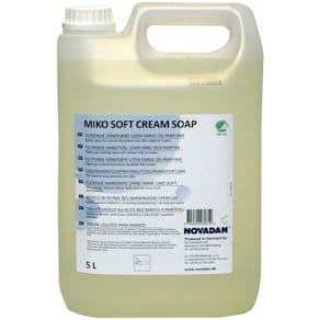 Cremesæbe Novadan Miko Soft, hvid