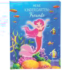 Freundebuch GOLDBUCH Kindergarten Meerjungfrau, A5, 88 Seiten