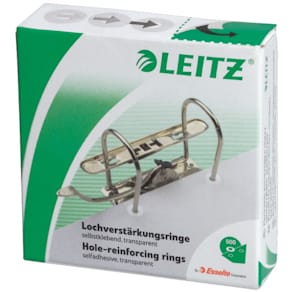 Verstärkungsringe Leitz, Ø12,5 mm, weiß, 500 St.