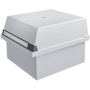 Karteikasten HAN DIN A4 quer, lichtgrau, 1.300 Karten