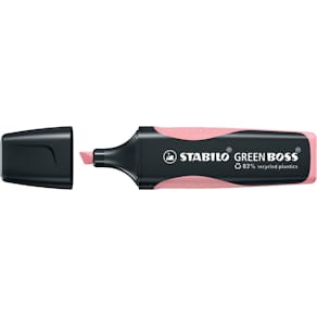 Textmarker STABILO GREEN BOSS, rosiges Rouge