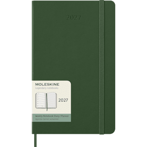 Classic Hard 12M Week Note Large Myrtle Green 2027