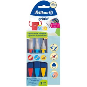 Pinsel-Set Pelikan griffix, 3 Stück