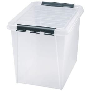 Smart Store 70 Transparent, inklusive hjul